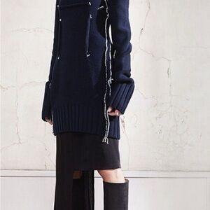 Maison  Margiela by H&M collab Navy Blue Women's Sweater size L